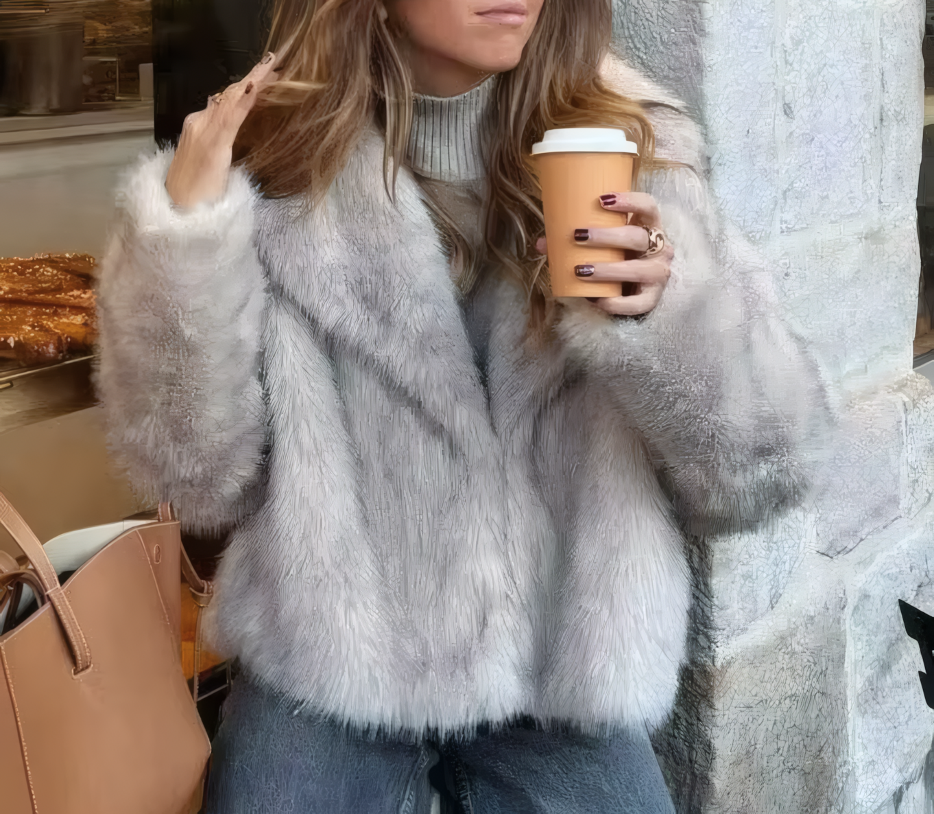 Luneva™️ Caprice Boréal Fauxjacke