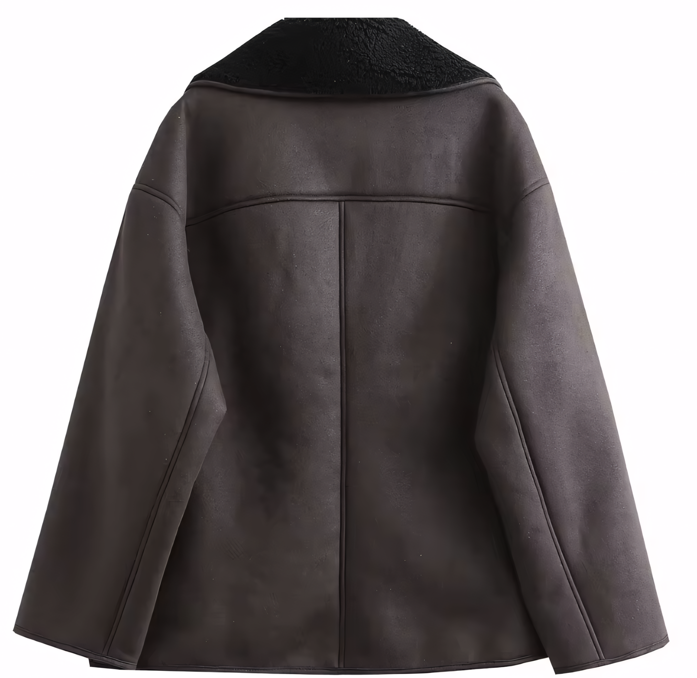 Luneva™ Ferune Leder-Trench