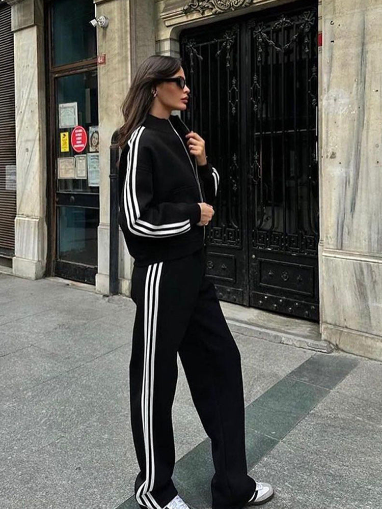 Women's 2-piece tracksuit | sweatshirt &amp; pants, street style,