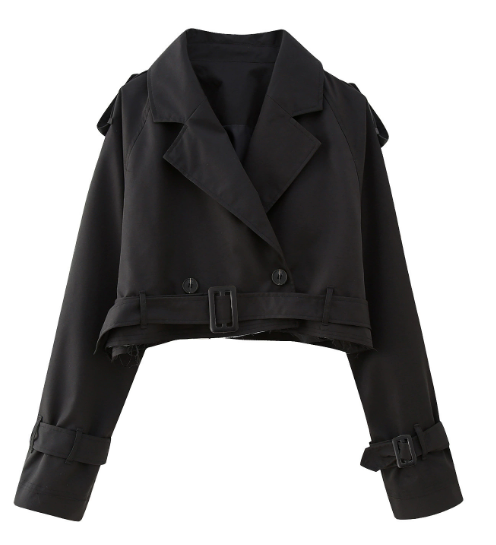 Luneva™ Rivolane kurzer Trenchcoat