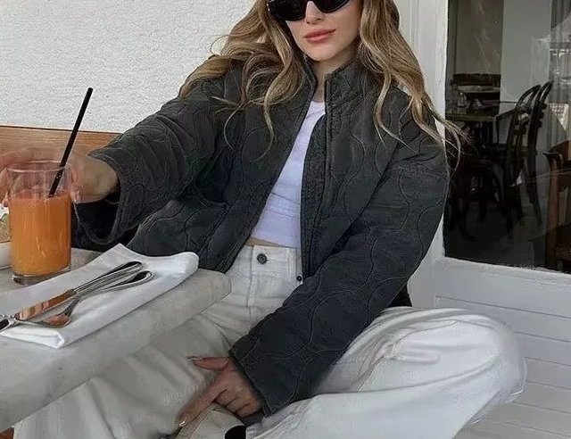 Women's quilted jacket